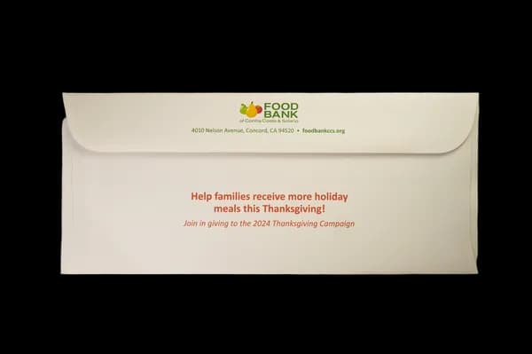 Envelope Conversion - back view